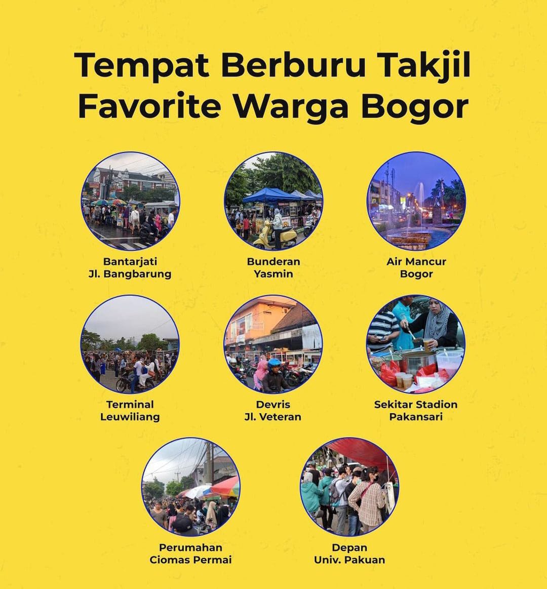 Bogor Tempat Favorite Berburu Takjil