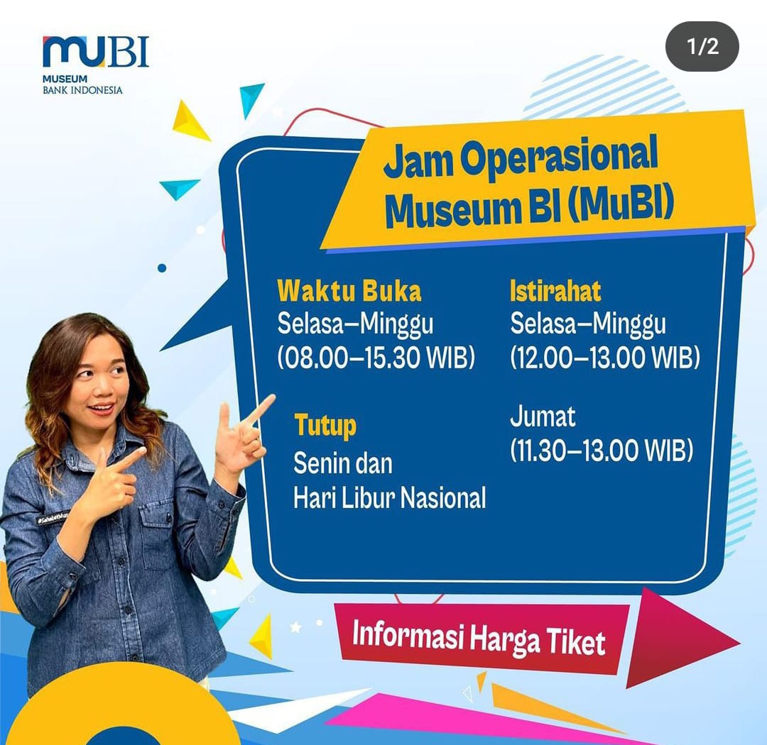 Jam Operasional Museum BI (MUBI)