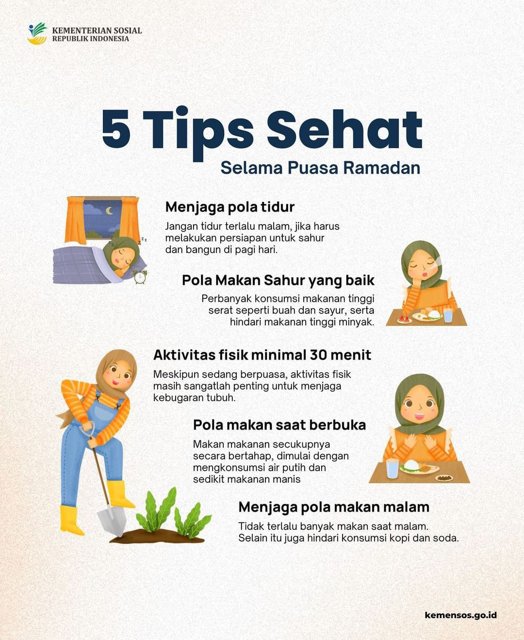 Tips Sehat Selama Bulan Ramadhan