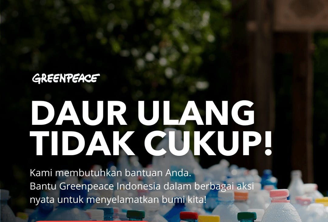 DAUR ULANG  TIDAK CUKUP