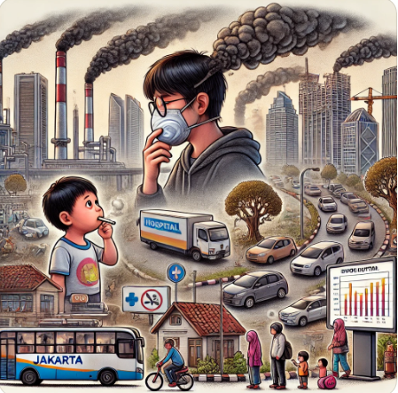 Polusi Udara dan Rokok: Kombinasi Mematikan yang Menguras Ekonomi Jakarta