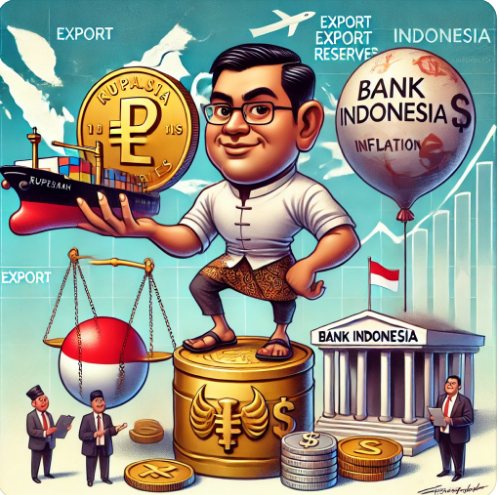 Strategi Ekonomi Indonesia: Menghadapi Gejolak Rupiah, Devisa, dan Inflasi di Tengah Ketidakpastian Global
