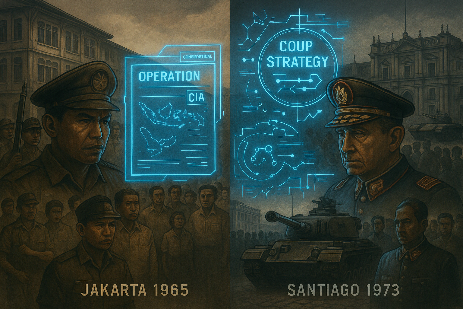 Operation Jakarta: Jejak CIA di Indonesia dan Chile – Perbandingan Kudeta yang Menyisakan Luka